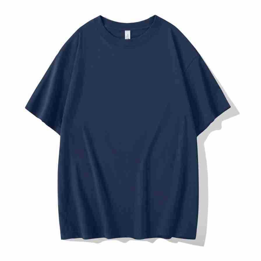 230g Heavy T-shirt Double Yarn Solona Round Neck Bottoming Shirt American Drop Shoulder