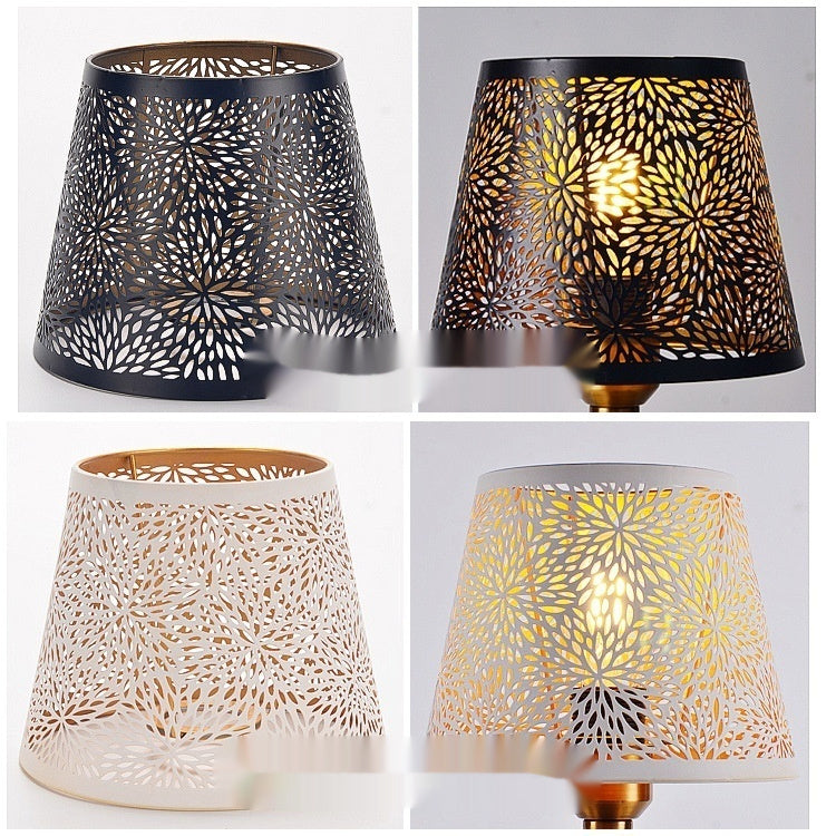Metal Iron Art Laser Lampshade Lamp Accessories