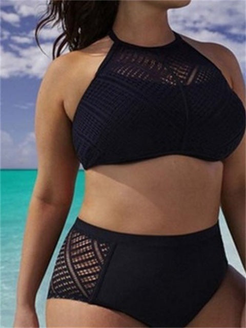 Women's One-Piece Swimsuit – Polyester, Comfortable Quick-Dry Fabric