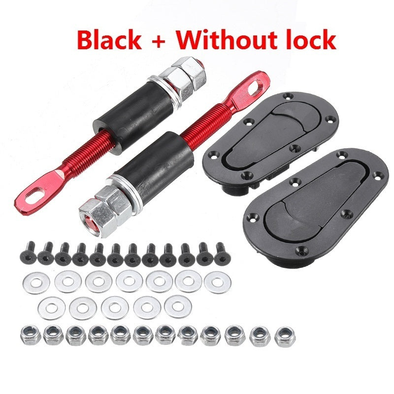 Racing Car Front Hood Lock, Modified Part