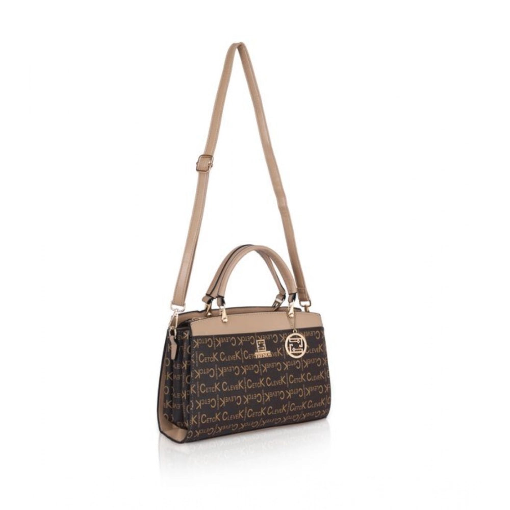 Women’s Faux Leather Printed Handbag – Hilver Color