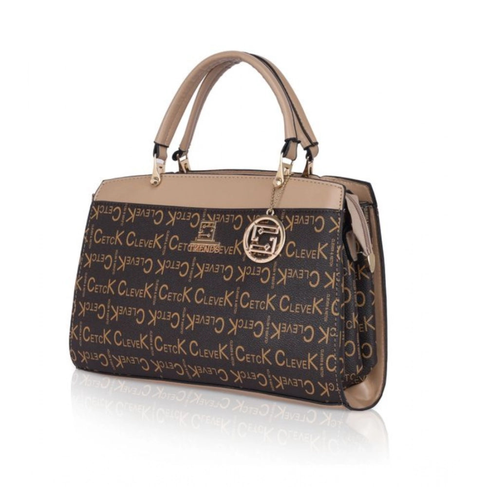 Women’s Faux Leather Printed Handbag – Hilver Color