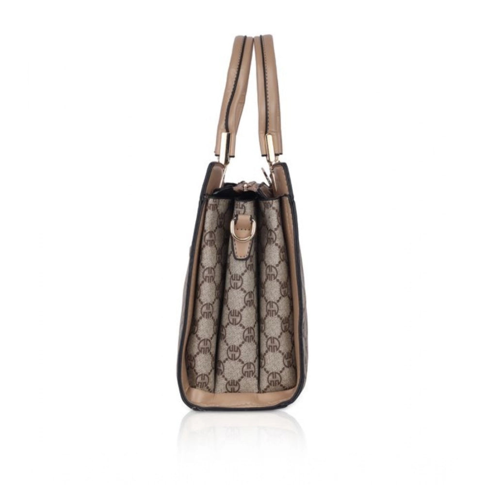 Women’s Faux Leather Printed Handbag – Hilver Color