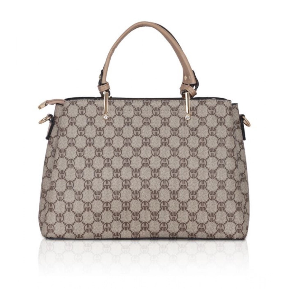 Women’s Faux Leather Printed Handbag – Hilver Color