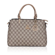 Women’s Faux Leather Printed Handbag – Hilver Color