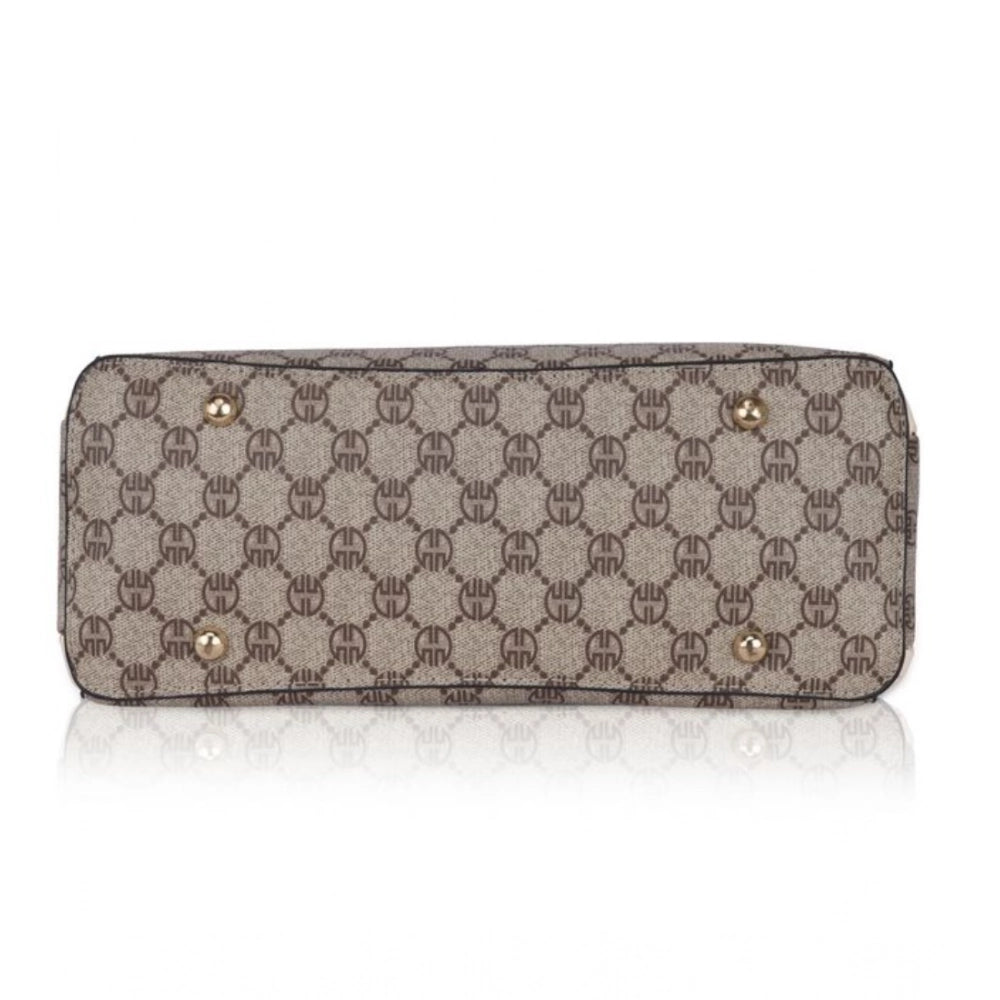 Women’s Faux Leather Printed Handbag – Hilver Color