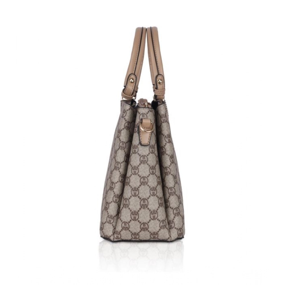 Women’s Faux Leather Printed Handbag – Hilver Color