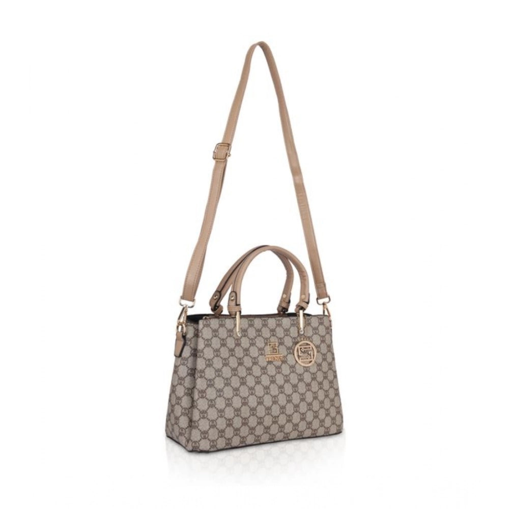 Women’s Faux Leather Printed Handbag – Hilver Color
