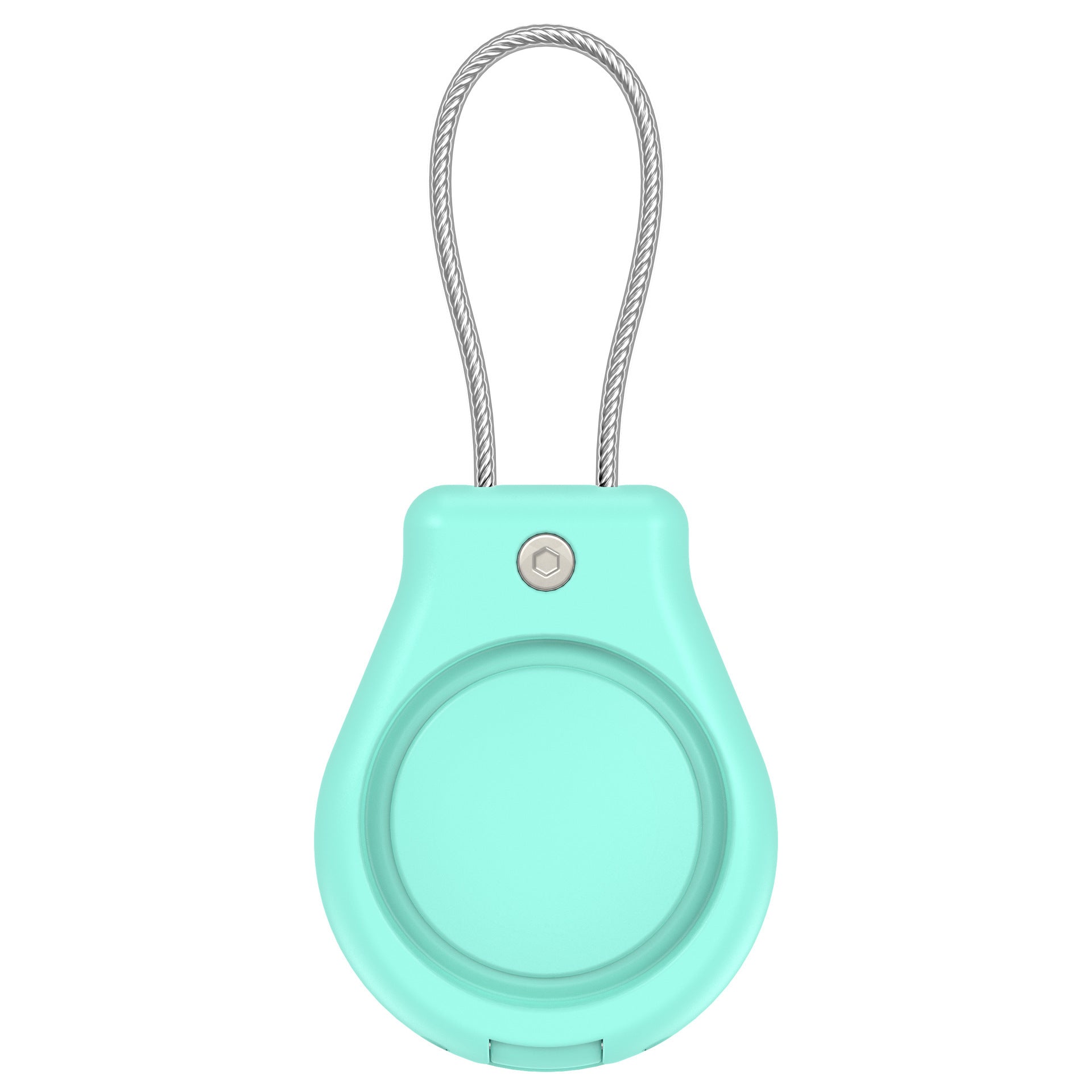 Anti-loss Alarm Device All-inclusive Waterproof Metal Necklace Chain Safety Lock Protective Cover