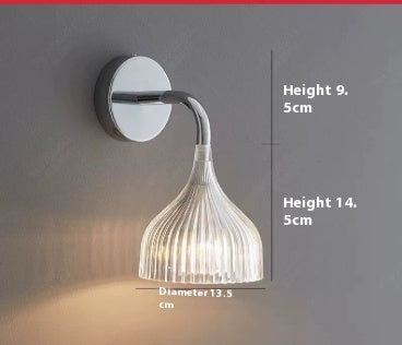 Mid-ancient Cream Style Acrylic Nordic Background Wall Corridor Aisle Balcony Study And Bedroom Bedside Ambience Light