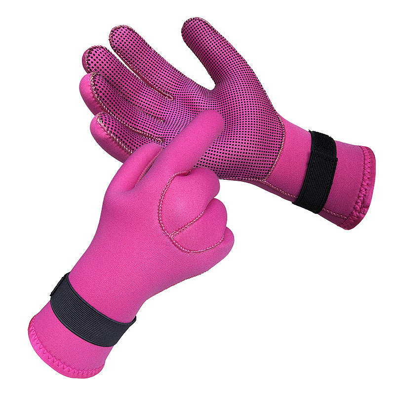 Neoprene Diving Gloves – 3mm & 5mm Black Thermal Protection