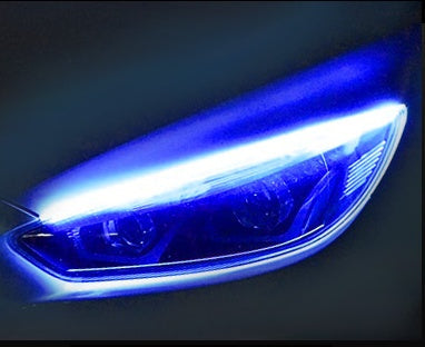Silicone Car Interior Mood Lighting Footwell LED 12V