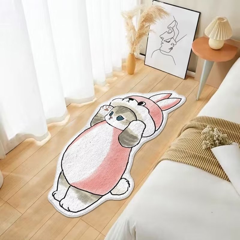 Cat Floor Mat  Cashmere Bed Blanket