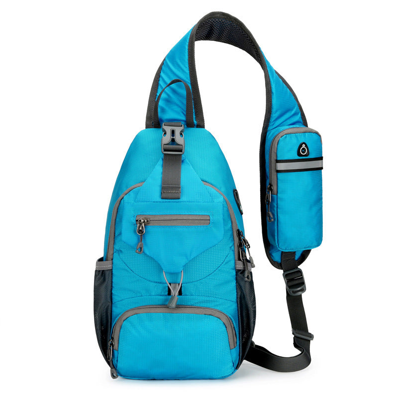 Men's Lightweight Outdoor Trendy Nylon Multifunctional Waist Bag