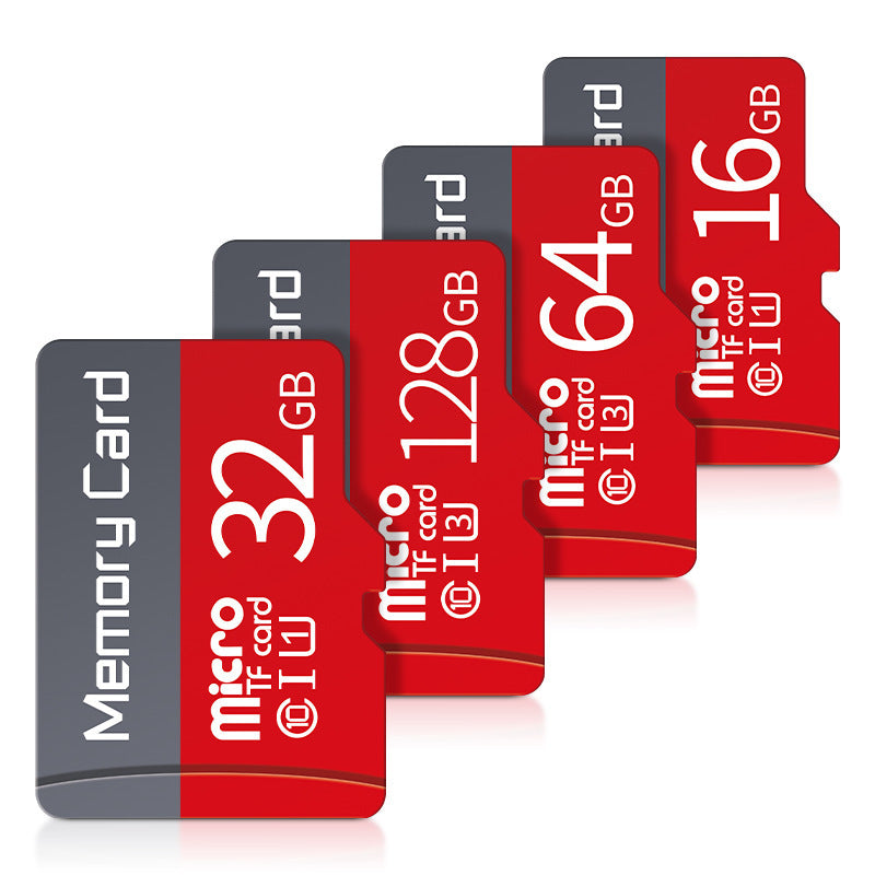 microSD (TF) Memory Card – 8GB/16GB Class 10 UHS-I, 32GB U3 High-Speed for Camera, Phone & Game Console