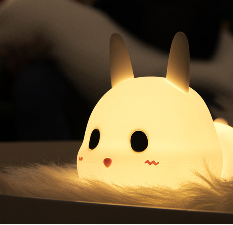 Silly Rabbit Silicone Night Light Led Lamp Low Voltage