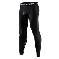 Black grey line trousers