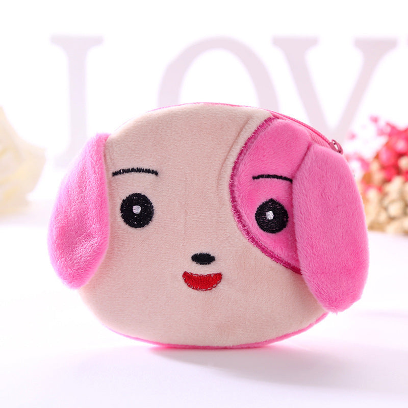 Plush Cute Cartoon Coin Purse & Women’s Cloth Key Case