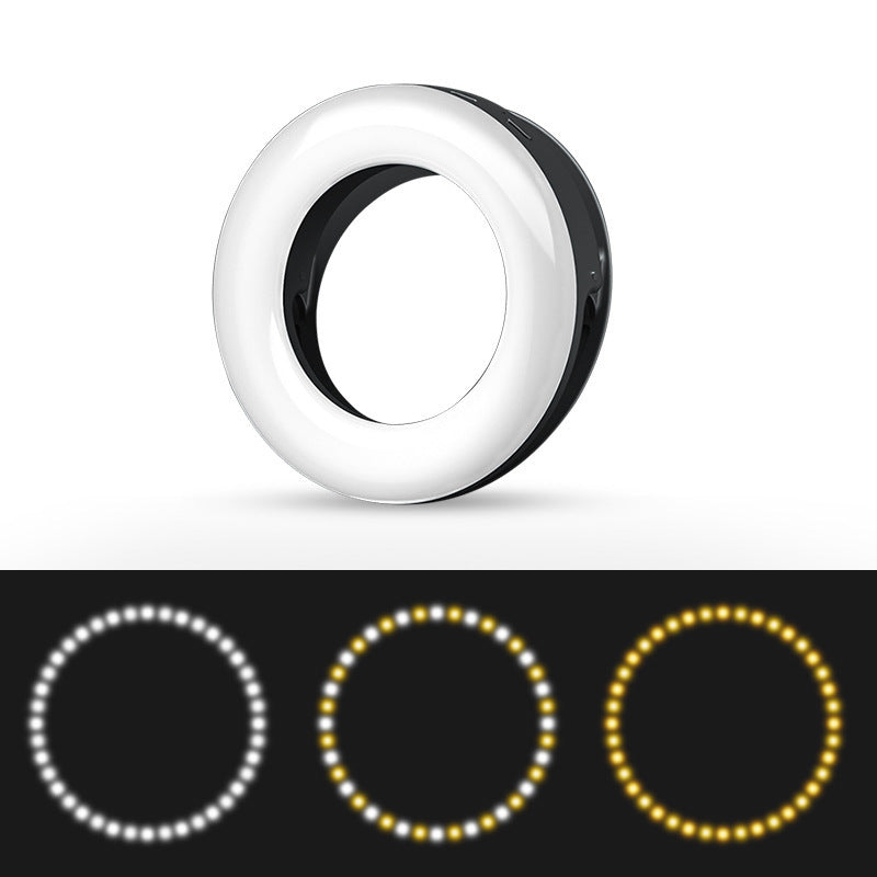 LED Selfie Ring Light for Cell Phone Photography and Video Lighting