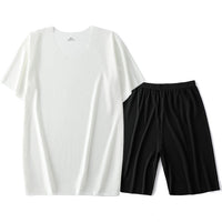 White Top And Black Pants