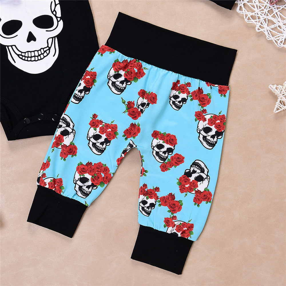Halloween Baby Outfit Four Piece Set Costume