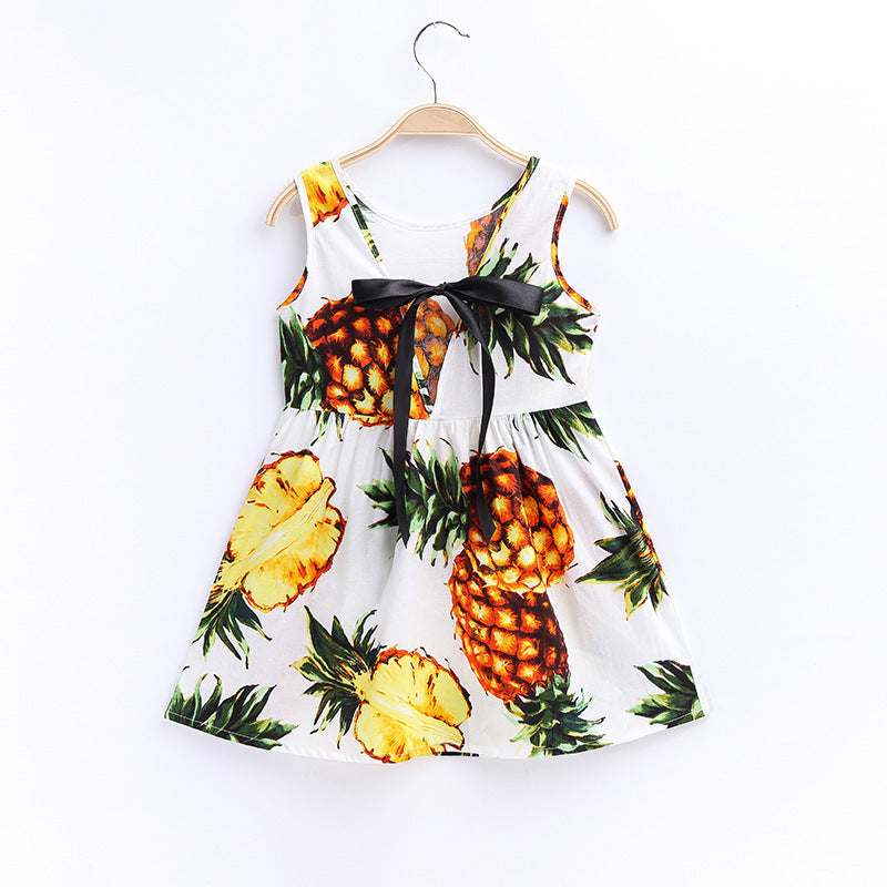 Sleeveless Vest Children's Dress