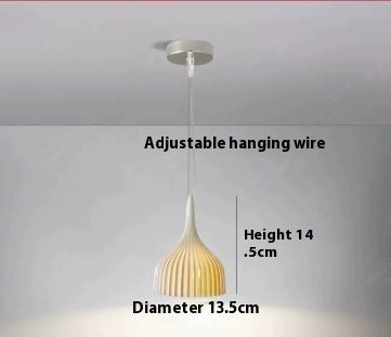 Mid-ancient Cream Style Acrylic Nordic Background Wall Corridor Aisle Balcony Study And Bedroom Bedside Ambience Light