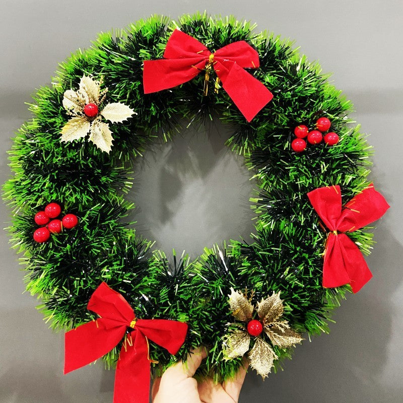 Christmas Festival Wreath Door and Window Hanging Decoration