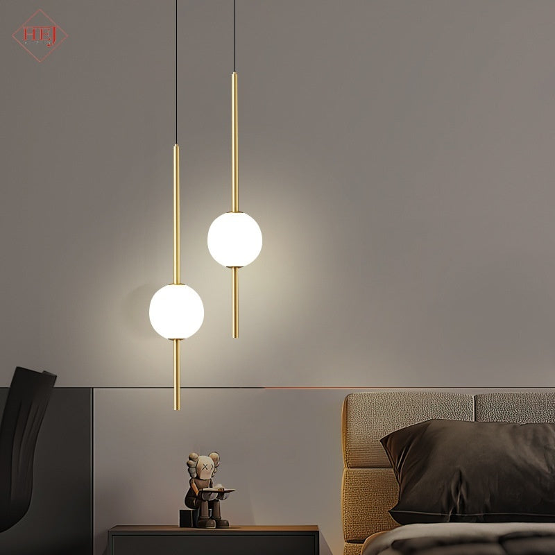 Bedside Chandelier Simple Modern Master Bedroom