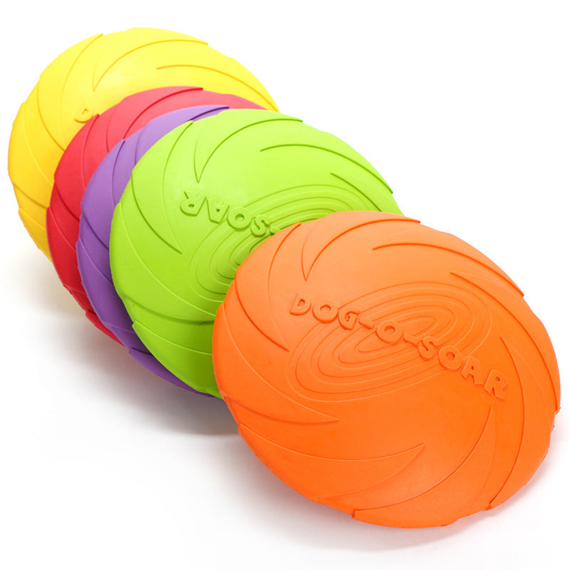Natural Rubber Dog Flying Disc Toy