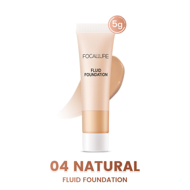 Silicone-Based Matte Liquid Foundation Sample for Any Skin