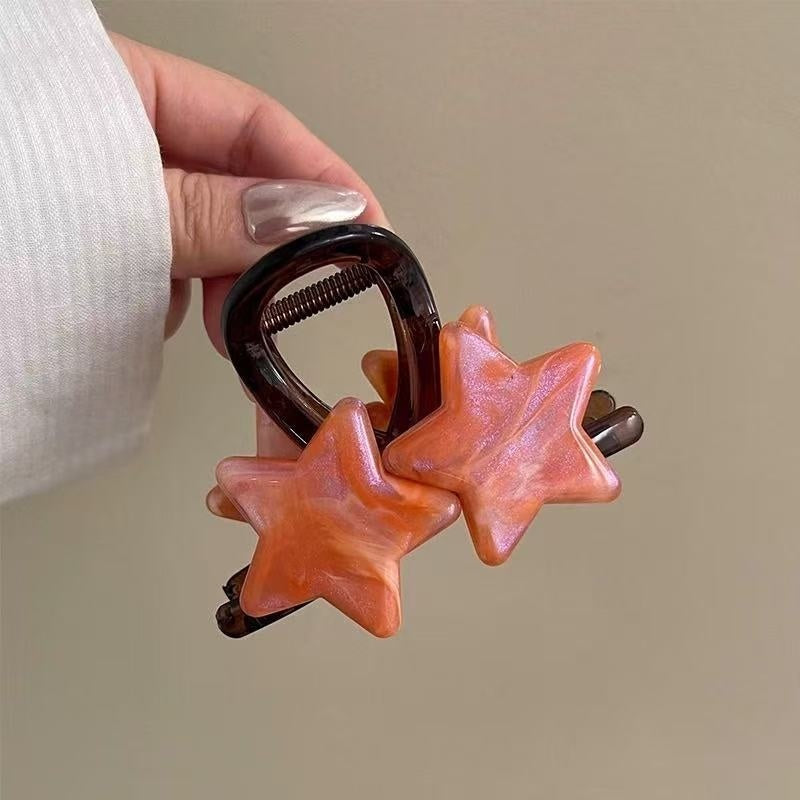 Cute Pentagram Star Shark Fish Clip