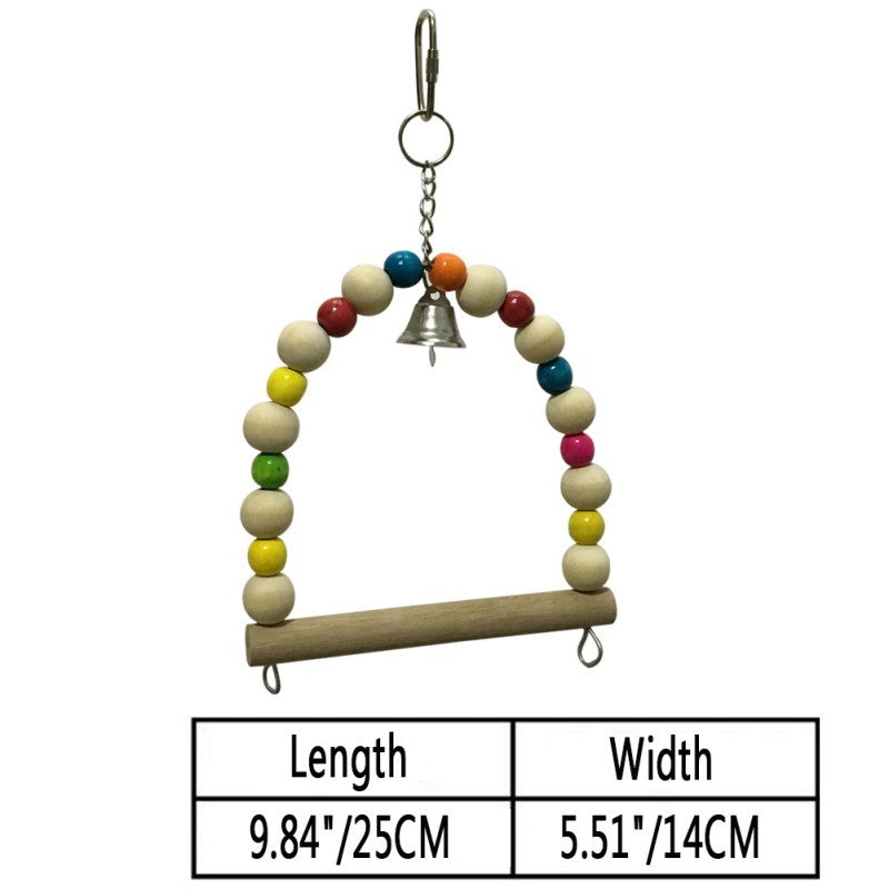 Parrot Nibble Chew Toy for Cage Entertainment and Beak Exercise