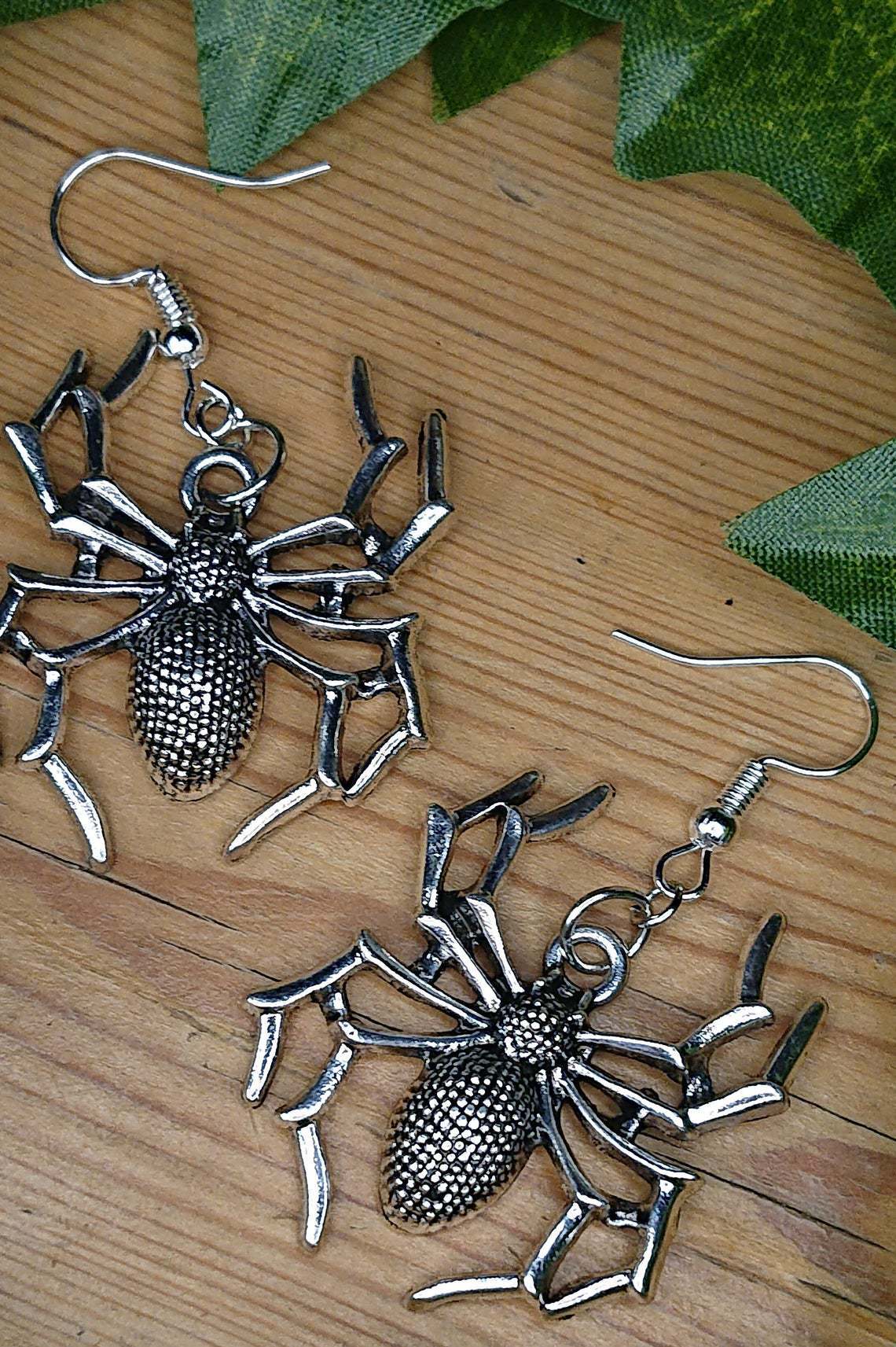 New Halloween Ear Accessories Alloy Spider Earrings Retro Insect Earrings