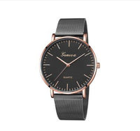Black Belt Rose Gold Black Face