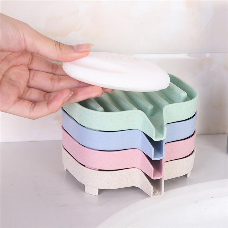 Soap Dish & Soap Holder – Bathroom Sink Organizer