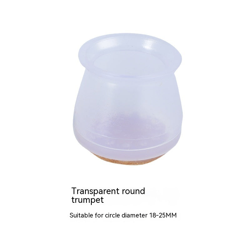 Integrated Felt Thickened Mute Mats For Table And Chair Legs Wear-resistant Protective Floor Table And Chair Foot Pad