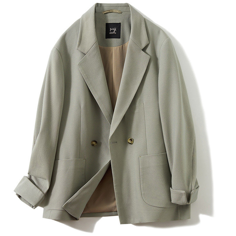 Japanese Style Draping Casual Suit Men's Loose