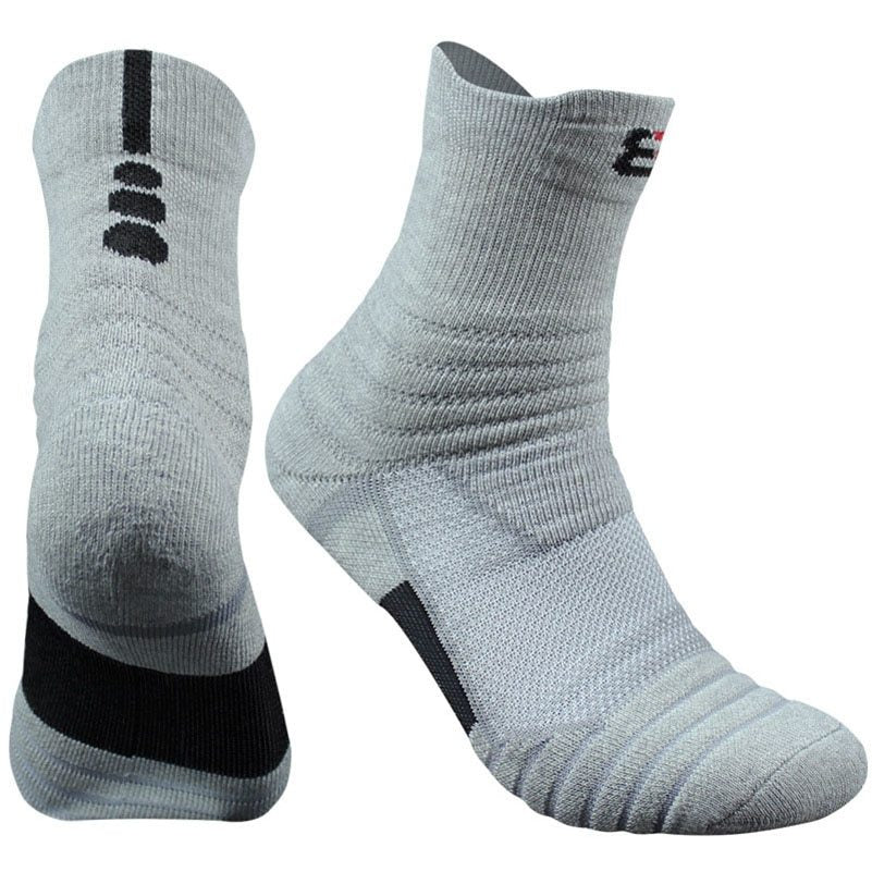 Pure Color Cotton Blend Socks