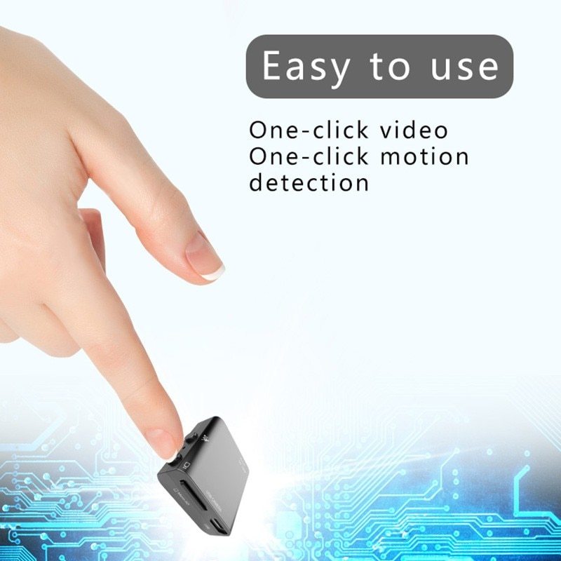 1080P Full HD Camcorder – IR-CUT Night Vision Mini Motion Camera