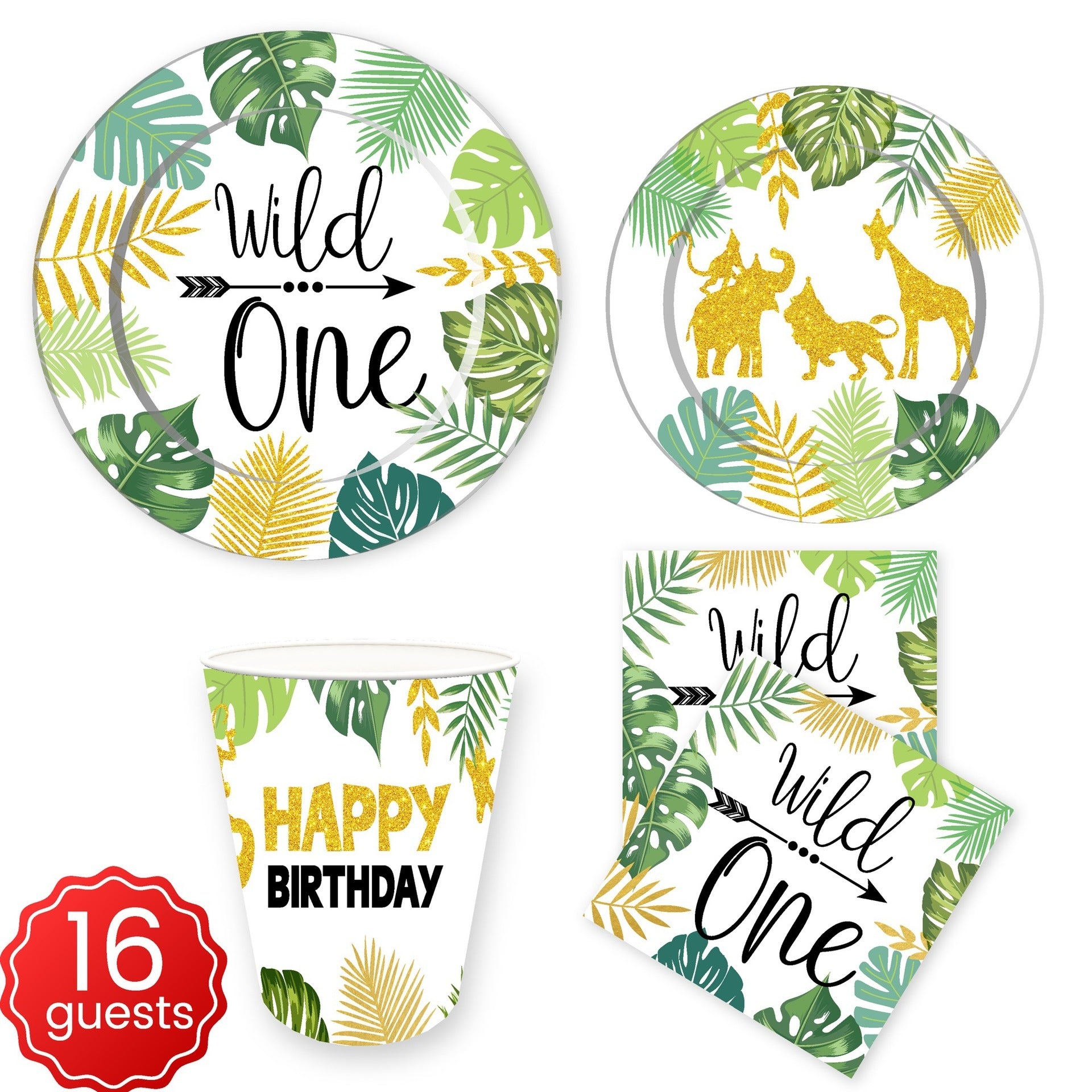 Birthday Party Set for 6 Persons