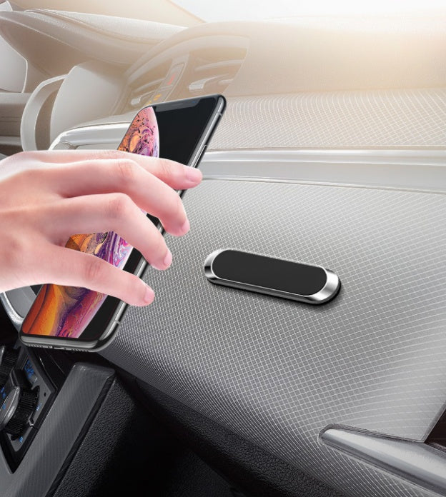 F6 Magnetic Car Phone Holder – Strip Plate Mount for Secure Phone Stand in Car