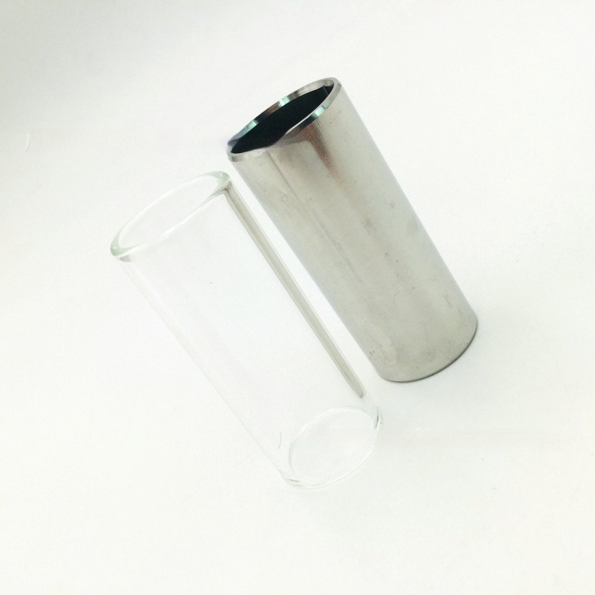 Electric Wooden Guitar Slide Tube Stainless Steel Glass
