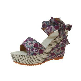 Elegant Wedge Women's Peep Toe Sandals