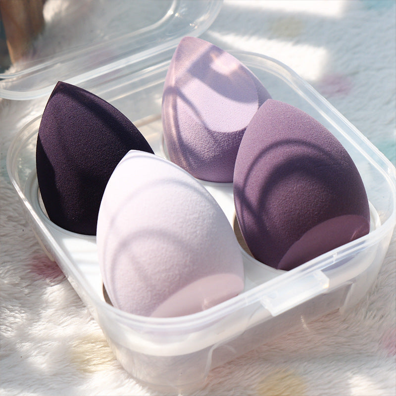 Hydrophilic Beauty Blender Sponge Set – Soft, Rebound Makeup Eggs in 4 or 8-Piece Sets