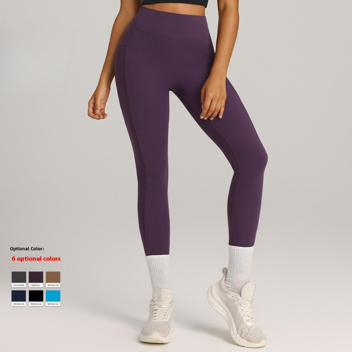 High-Waist Shaping Yoga Pants – Quick-Dry, Breathable Fitness Leggings