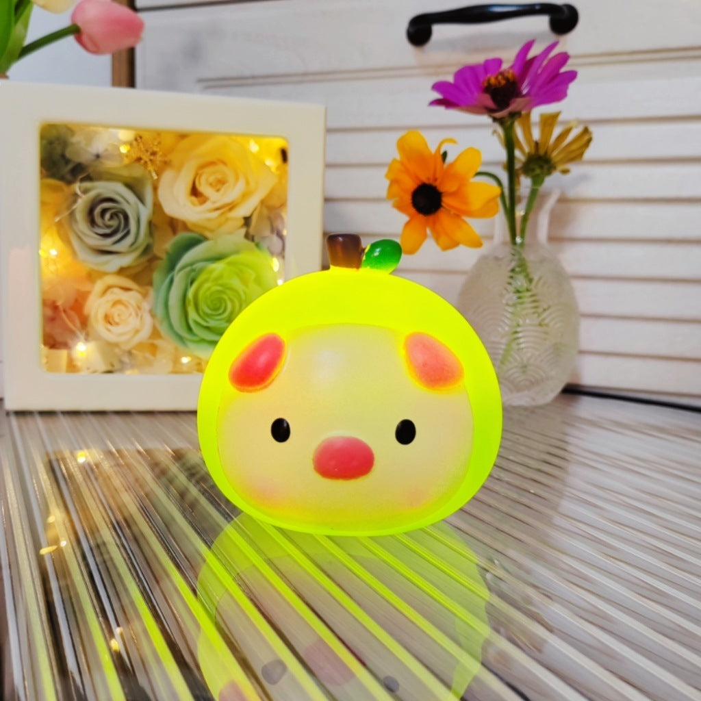 Cartoon Luminous Toy Children Cute Led Small Night Lamp