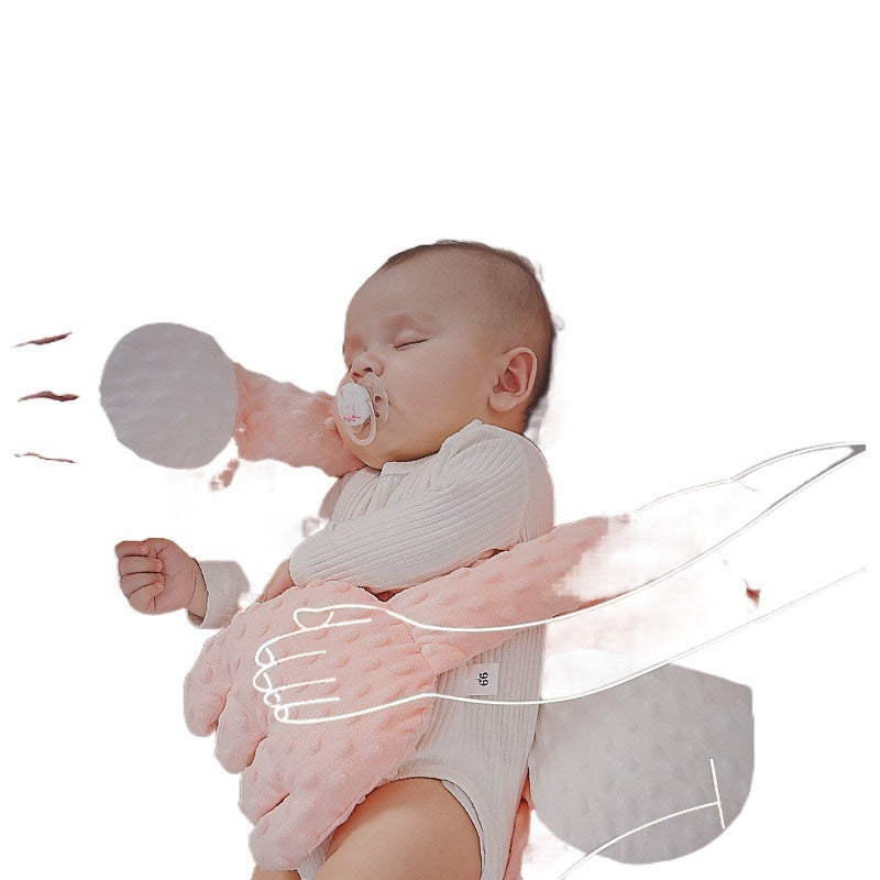 W9Q Wenou Baby Hug Sleep Soothing Pillow – Palm-Shaped Doll Cushion
