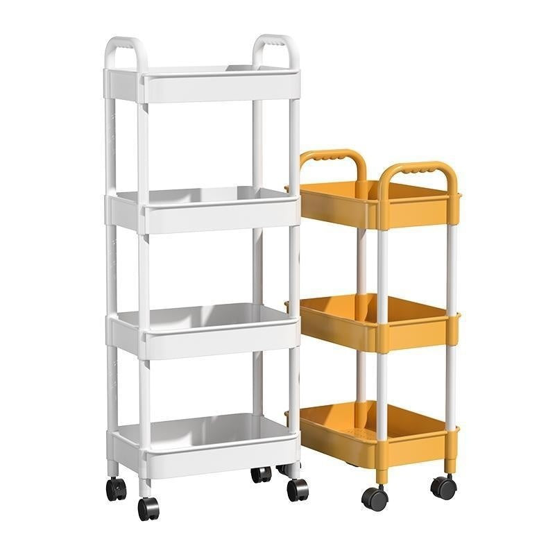 Trolley Rack Kitchen Floor Bedroom Multi-layer Bathroom Storage Rack