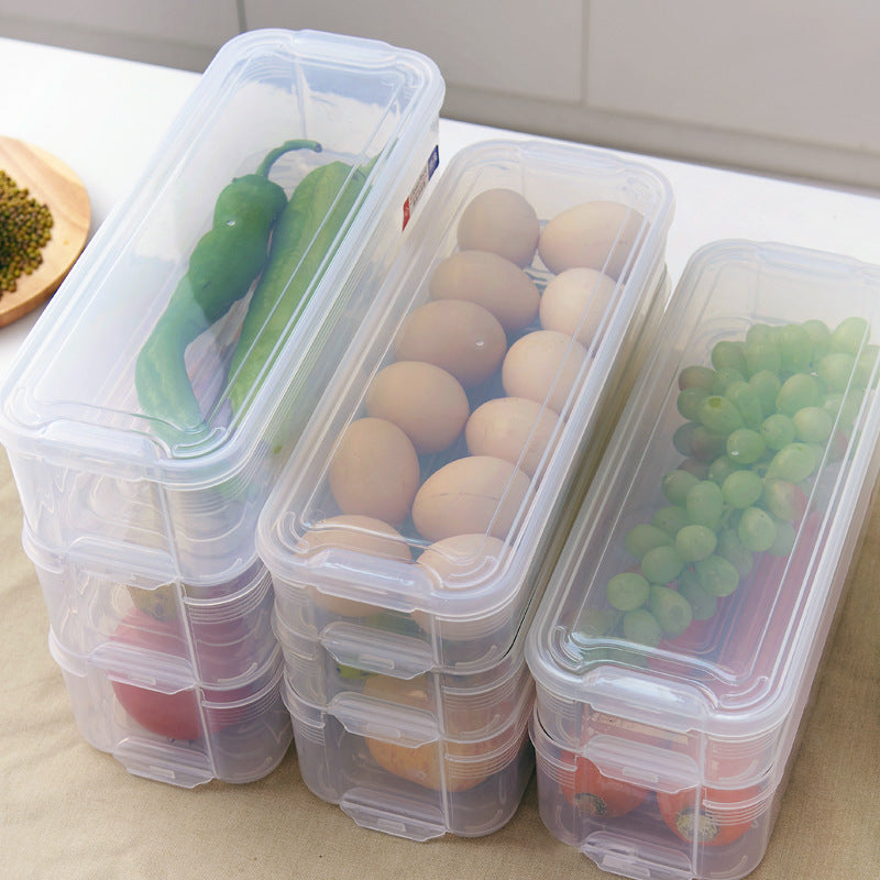Stackable Food Storage Container with Lid – Microwave Safe